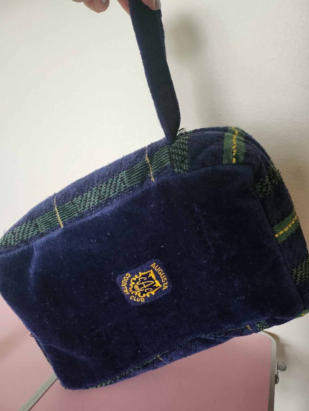Augusta Country Club Navy Blue Travel Bag - Picture 3 of 8
